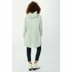 Maine Printed Fleece Lined Raincoat For Female -Maine New England Shop unnamed file 82