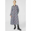 Maine Ditsy Printed Midi Shirt Dress For Female -Maine New England Shop unnamed file 839