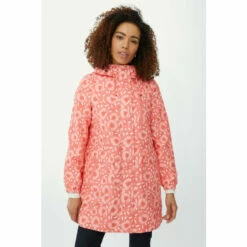 Maine Printed Fleece Lined Raincoat For Female -Maine New England Shop unnamed file 85