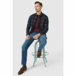 Maine Mid Wash Straight Jean For Male -Maine New England Shop unnamed file 90