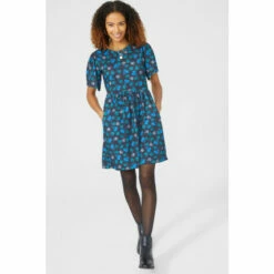 Maine Printed Jersey Tunic Dress For Female -Maine New England Shop unnamed file 98