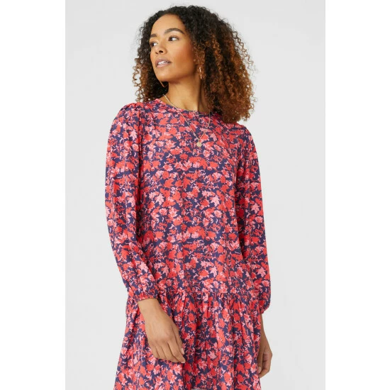 Maine Brushed Floral Tunic For Female 4 Maine Brushed Floral Tunic For Female - Image 2